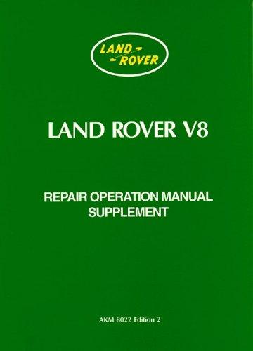 Land Rover V8 WSM/Suppl Ed. 2 (Official Repair Manual)