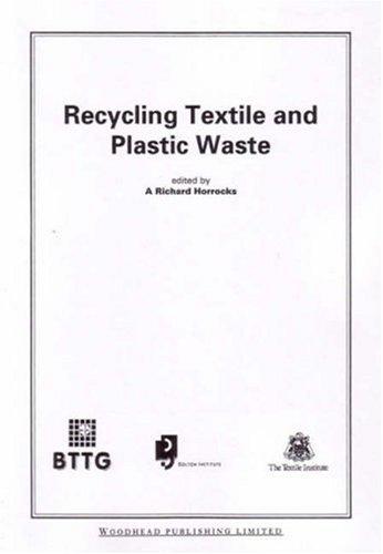 Recycling textile and plastic waste
