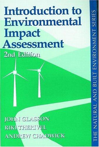 Introduction to environmental impact assessment