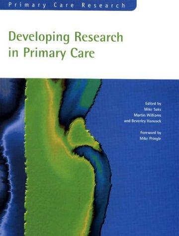 Developing Research in Primary Care