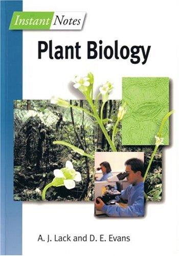 Instant Notes in Plant Biology (Instant Notes)
