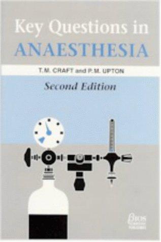 Key questions in anaesthesia