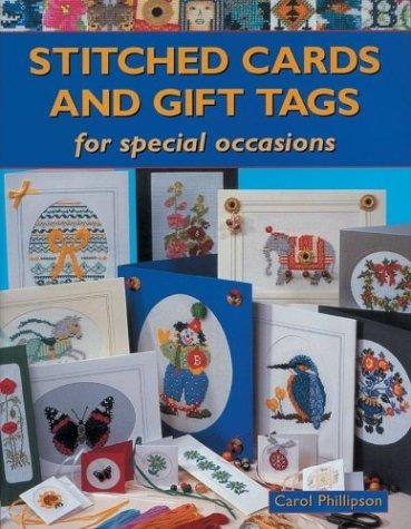 Stitched cards and gift tags for special occasions