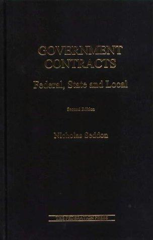 Government Contracts: Federal, State and Local