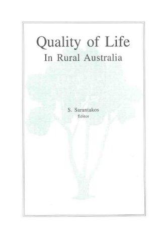 Quality of life in rural Australia