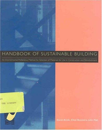 Handbook of sustainable building