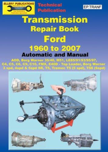 Transmission Repair Book Ford 1960 to 2007