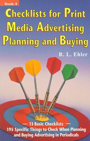 Checklists for print media advertising planning and buying