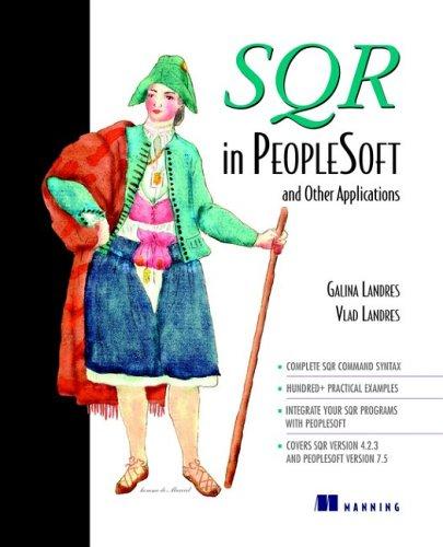 SQR in PeopleSoft and other applications