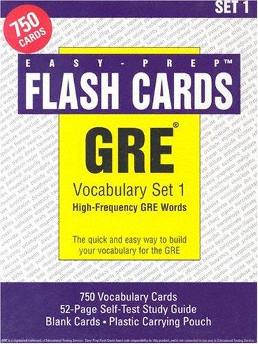GRE Vocabulary Set 1