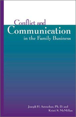 Conflict and communication in the family business