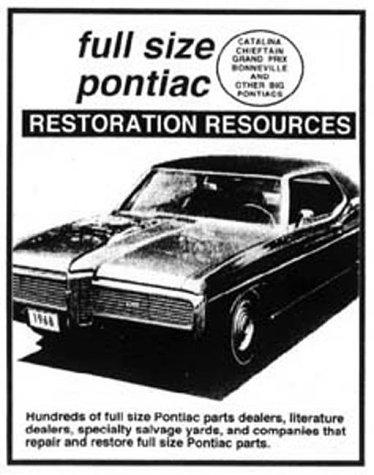 Full size Pontiac restoration resources