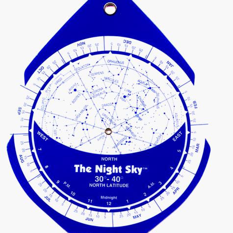 The Night Sky 30°-40° (Small)