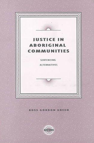 Justice in Aboriginal communities