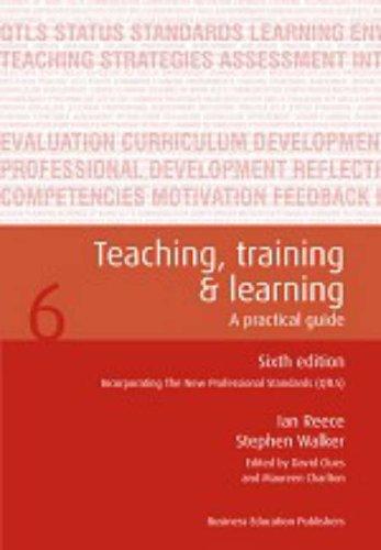 Teacher training and learning