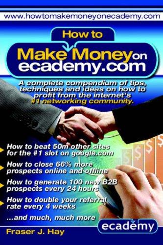 How To Make Money on Ecademy.com