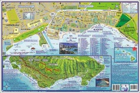 Franko's Guide Map of Waikiki and Oahu
