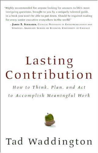 Lasting contribution