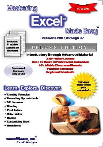 Mastering Excel Made Easy v. 2007 through 97