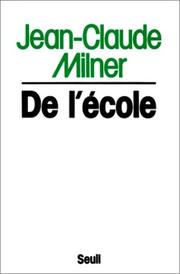 De l'école