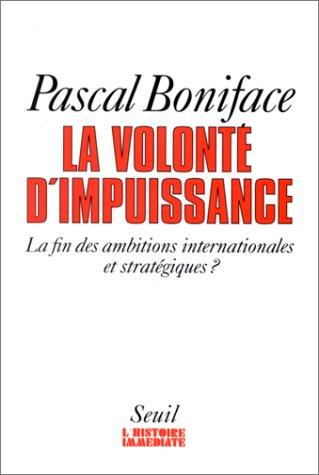 La volonté d'impuissance