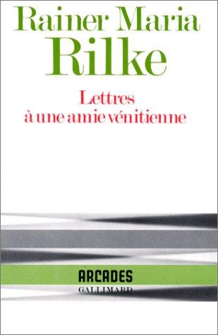 Lettres à une amie vénitienne