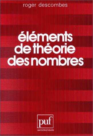 Eléments de théorie des nombres