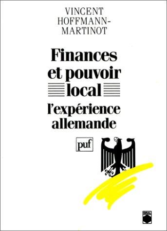 Finances et pouvoir local