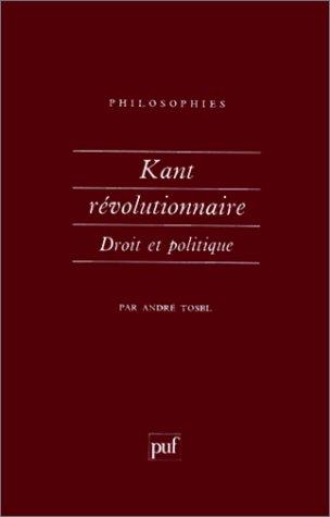 Kant révolutionnaire