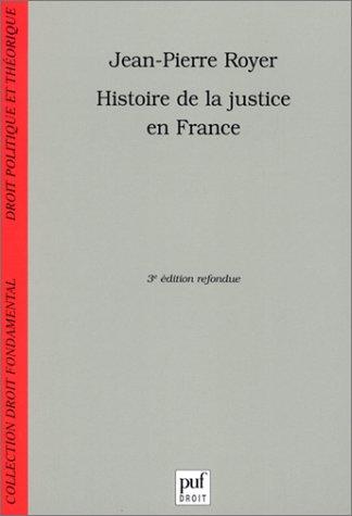Histoire de la justice en France