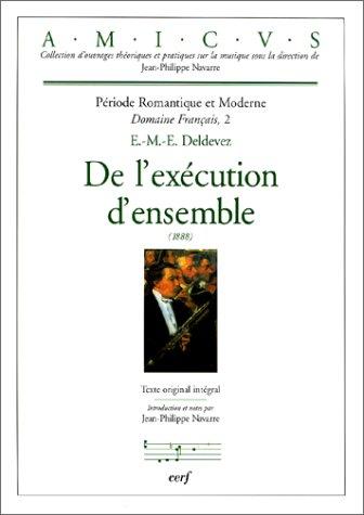 De l'exécution d'ensemble