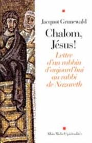 Chalom, Jésus