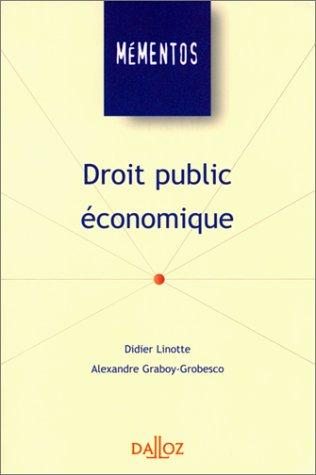 Droit public économique