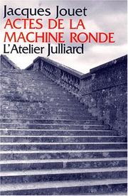 Actes de la machine ronde