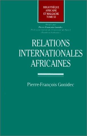 Relations internationales africaines