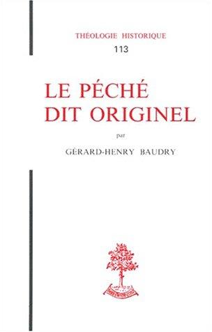 Le péché dit originel