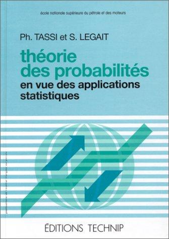 Théorie des probabilités en vue des applications statistiques