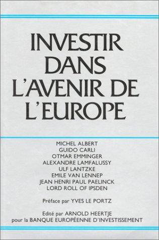 Investir dans l'avenir de l'Europe