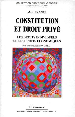 Constitution et droit privé