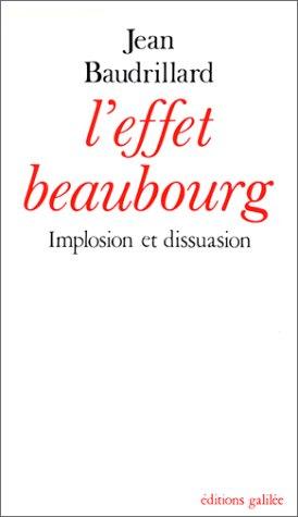 L' effet Beaubourg