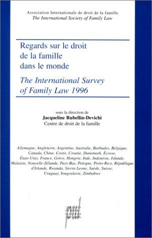 Regards sur le droit de la famille dans le monde, 1995