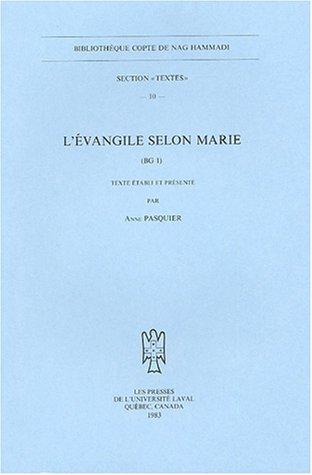 L'Evangile selon Marie
