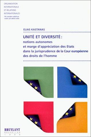 Unité et diversité