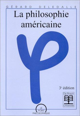 La philosophie américaine