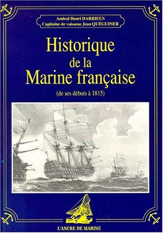 Historique de la marine de ses débuts à 1815