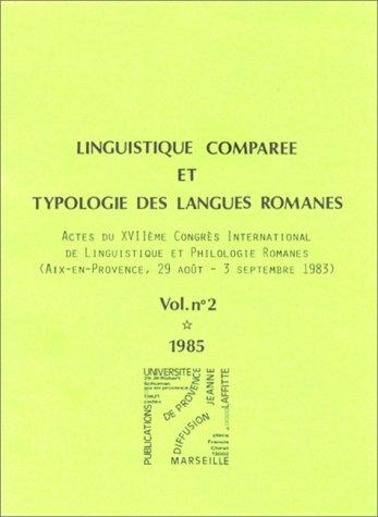 Linguistique comparée et typologie des langues romanes
