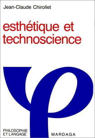 Esthétique et technoscience