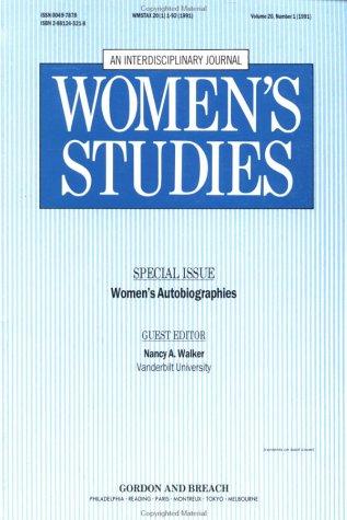 Women's Autobiographies