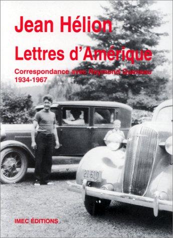 Lettres d'Amérique