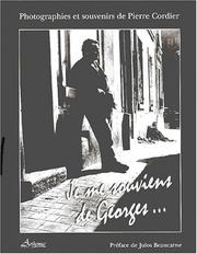 Je me souviens de Georges--